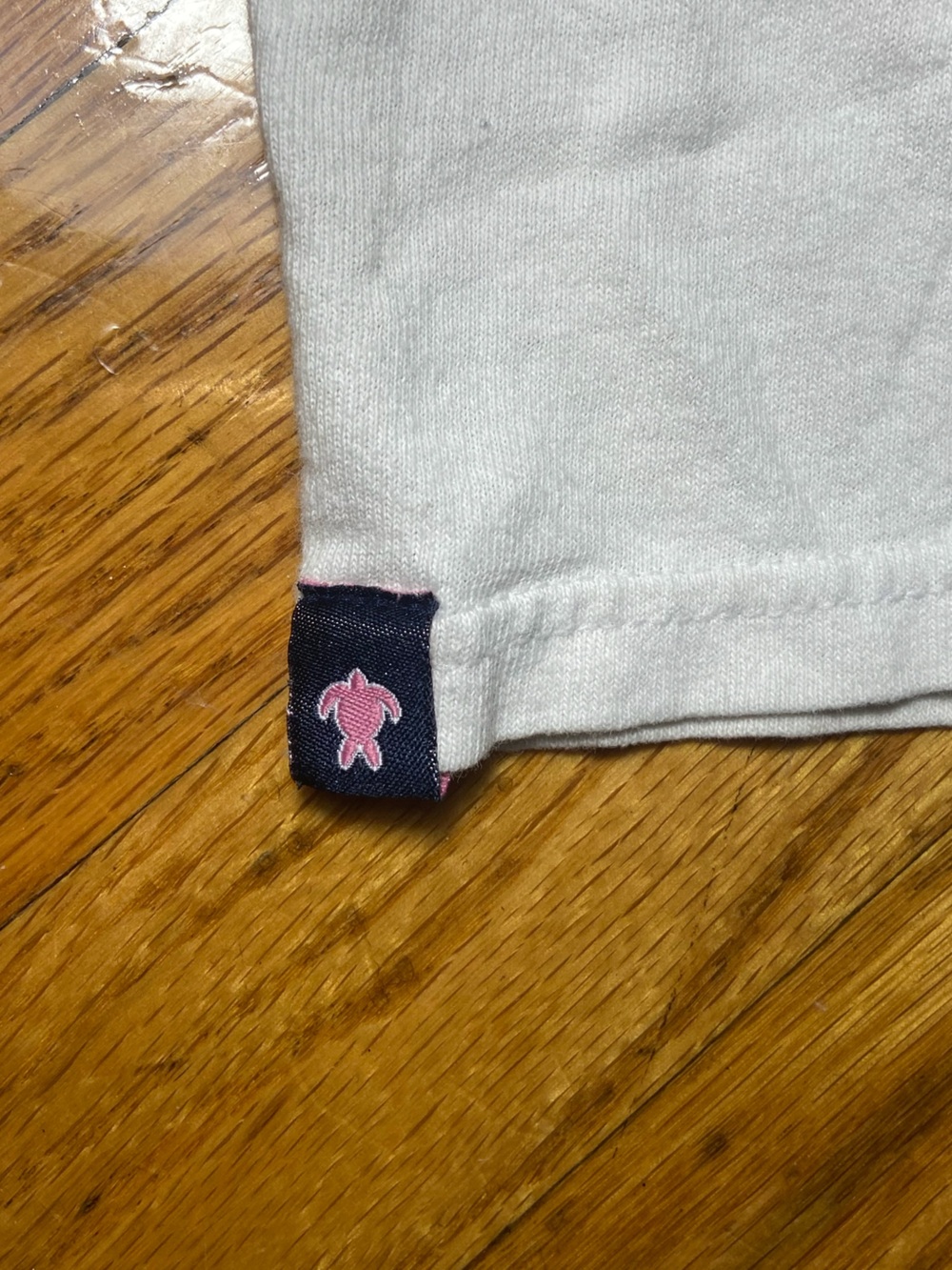Simply Southern White Tee with Pink Chest Graphic - Picture 3 of 4